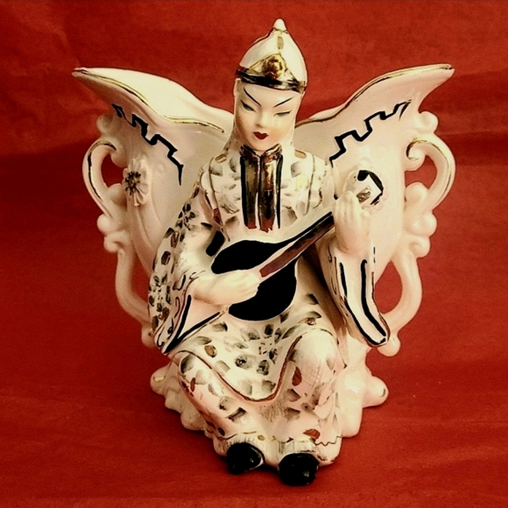 Antique Vintage Japanese Spill Vase